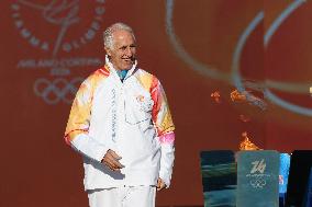 Launch of the Olympic Flame's journey in Rome - Italy