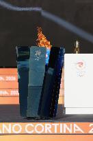 Launch of the Olympic Flame's journey in Rome - Italy