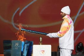 Launch of the Olympic Flame's journey in Rome - Italy