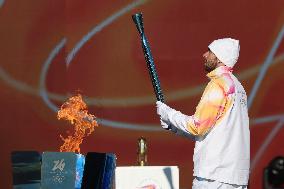 Launch of the Olympic Flame's journey in Rome - Italy