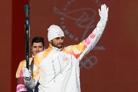 Launch of the Olympic Flame's journey in Rome - Italy