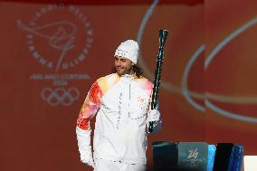Launch of the Olympic Flame's journey in Rome - Italy