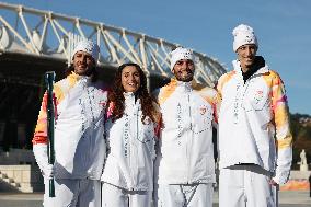 Launch of the Olympic Flame's journey in Rome - Italy