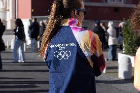 Launch of the Olympic Flame's journey in Rome - Italy