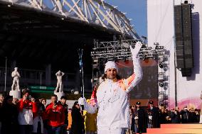 Launch of the Olympic Flame's journey in Rome - Italy