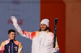 Launch of the Olympic Flame's journey in Rome - Italy