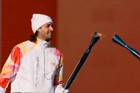 Launch of the Olympic Flame's journey in Rome - Italy