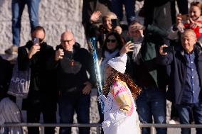 Launch of the Olympic Flame's journey in Rome - Italy