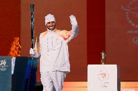 Launch of the Olympic Flame's journey in Rome - Italy