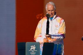 Launch of the Olympic Flame's journey in Rome - Italy