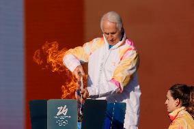 Launch of the Olympic Flame's journey in Rome - Italy