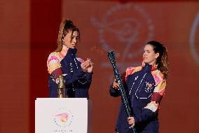 Launch of the Olympic Flame's journey in Rome - Italy