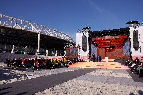 Launch of the Olympic Flame's journey in Rome - Italy
