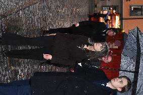NOBEL CHAIRS ARE SIGNED BY THE PRIZE WINNERS