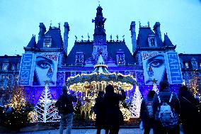 Christmas Market At Paris City Hall - Paris