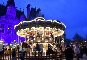 Christmas Market At Paris City Hall - Paris