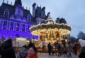 Christmas Market At Paris City Hall - Paris