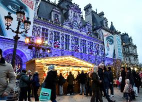 Christmas Market At Paris City Hall - Paris