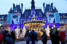 Christmas Market At Paris City Hall - Paris