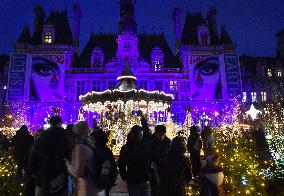 Christmas Market At Paris City Hall - Paris