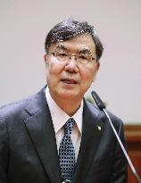 Nobel laureate Sakaguchi in Stockholm