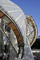 FRANCE, PARIS (75) BOIS DE BOULOGNE, LOUIS VUITTON FOUNDATION, BY THE ARCHITECT FRANK GEHRY