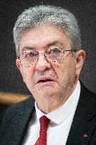 Hearing of Jean-Luc Melenchon at the National Assembly - Paris