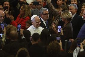 Pope Leo XIV At Concert for the Poor - Vatican