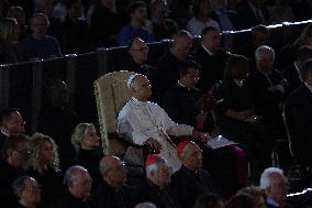 Pope Leo XIV At Concert for the Poor - Vatican