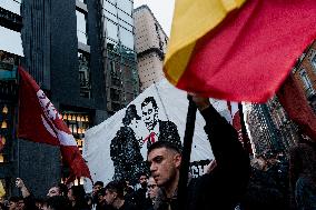 Frente Obrero Protest Against the 78 Constitution - Madrid