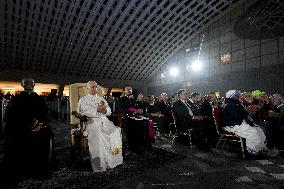 Pope Leo XIV Attends Michael Buble Concert - The Vatican