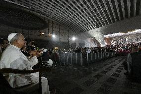 Pope Leo XIV Attends Michael Buble Concert - The Vatican
