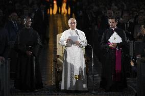Pope Leo XIV Attends Michael Buble Concert - The Vatican