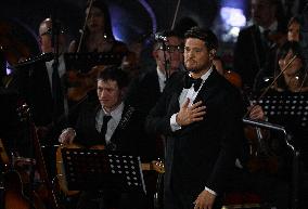 Pope Leo XIV Attends Michael Buble Concert - The Vatican