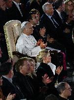 Pope Leo XIV Attends Michael Buble Concert - The Vatican