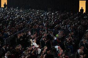 Pope Leo XIV Attends Michael Buble Concert - The Vatican