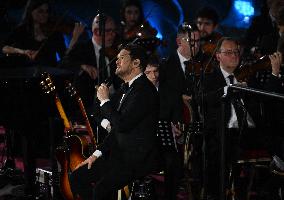 Pope Leo XIV Attends Michael Buble Concert - The Vatican