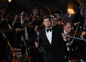 Pope Leo XIV Attends Michael Buble Concert - The Vatican