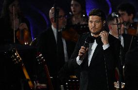 Pope Leo XIV Attends Michael Buble Concert - The Vatican