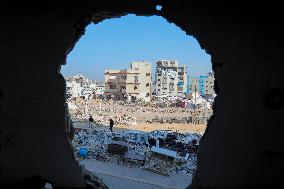 Ruins in Gaza - Palestine