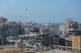 Ruins in Gaza - Palestine