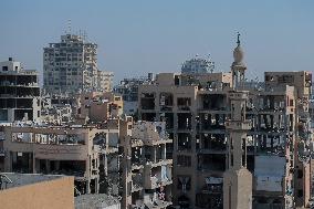 Ruins in Gaza - Palestine