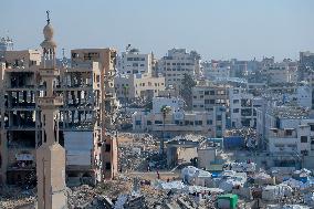 Ruins in Gaza - Palestine