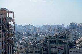 Ruins in Gaza - Palestine