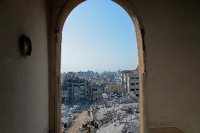 Ruins in Gaza - Palestine