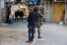 Israeli Security Operation - Hebron