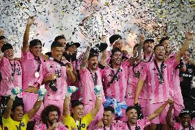 Miami Wins MLS Cup Final Soccer Match - Fort Lauderdale