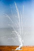 Rocket Tamouh-3 Explodes During Launch - Kuwait