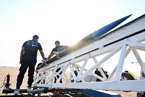 Rocket Tamouh-3 Explodes During Launch - Kuwait