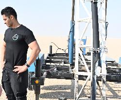 Rocket Tamouh-3 Explodes During Launch - Kuwait